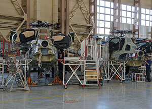 Сотрудничаем с АО Вертолеты России