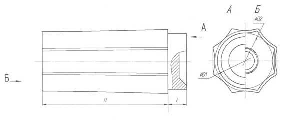 Основные размеры слитка