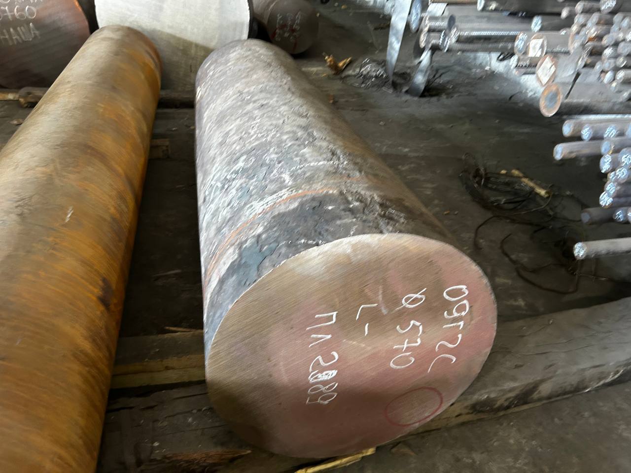 Сталь 09Г2С поковка 570 мм