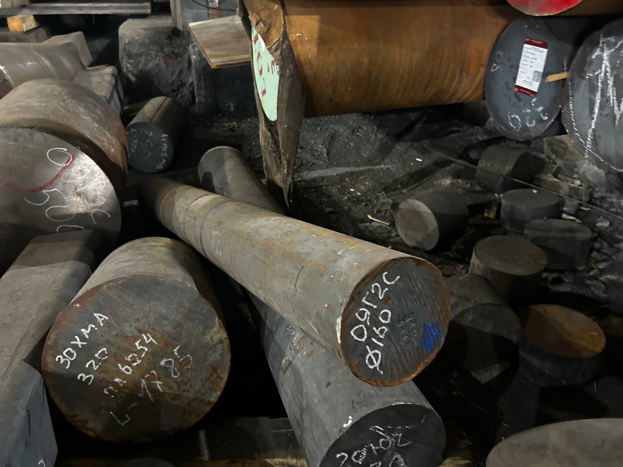 Сталь 09Г2С круг 160 мм