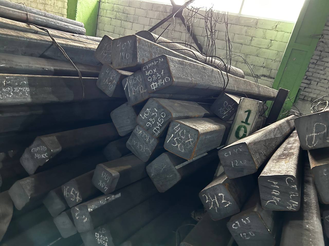 Сталь 40Х квадрат 150 мм