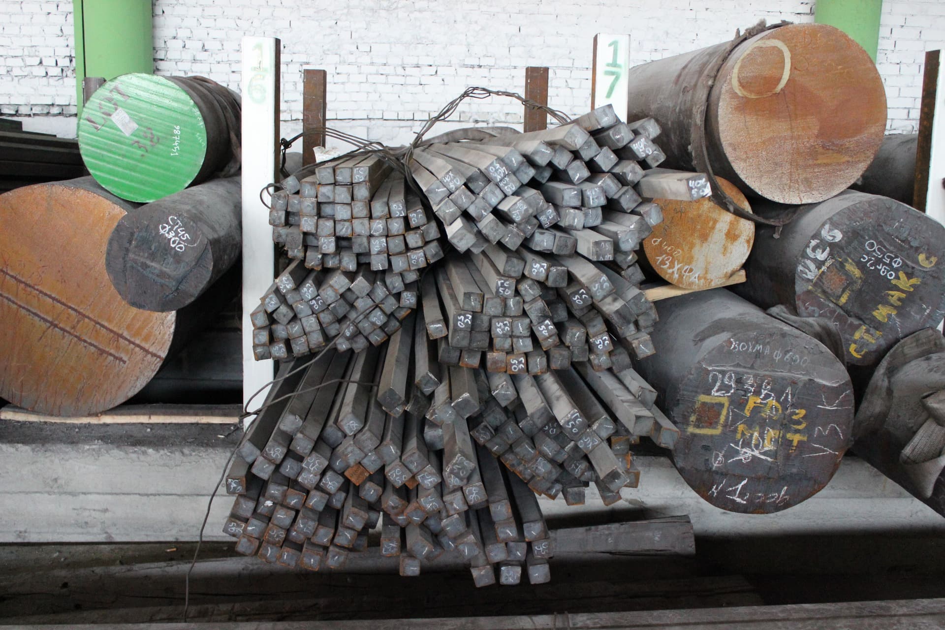 Сталь 09Г2С квадрат 50 мм