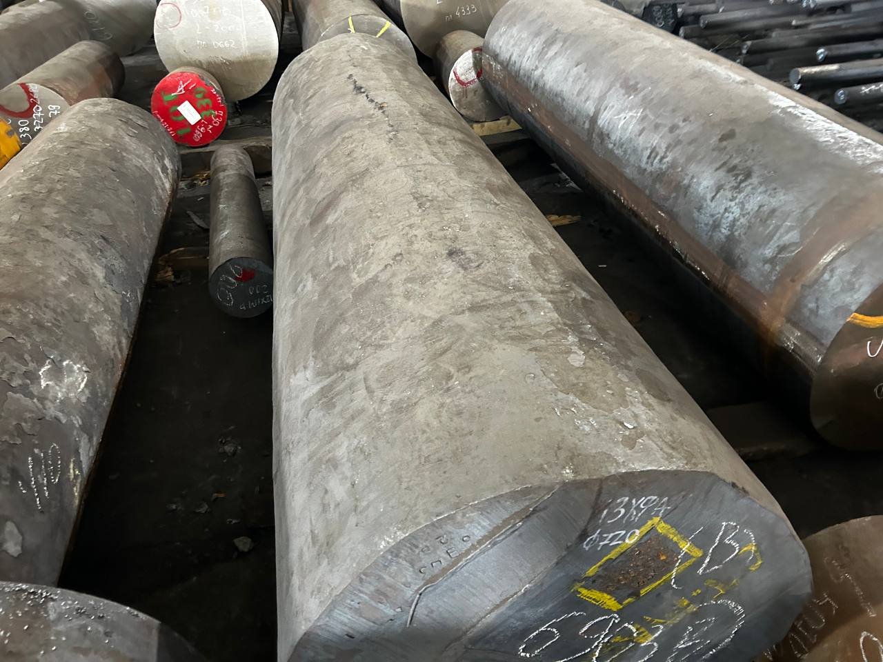 Сталь 13ХФА поковка 720 мм